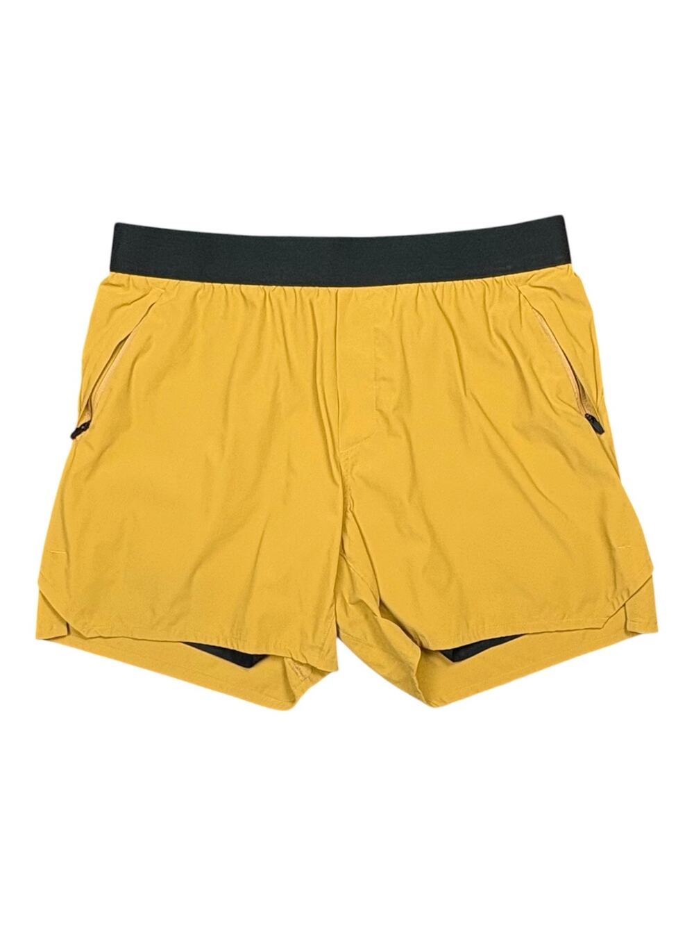 Ten Thousand Tactical Shorts 5” Lined Men’s Large Gold Water Resistant Running